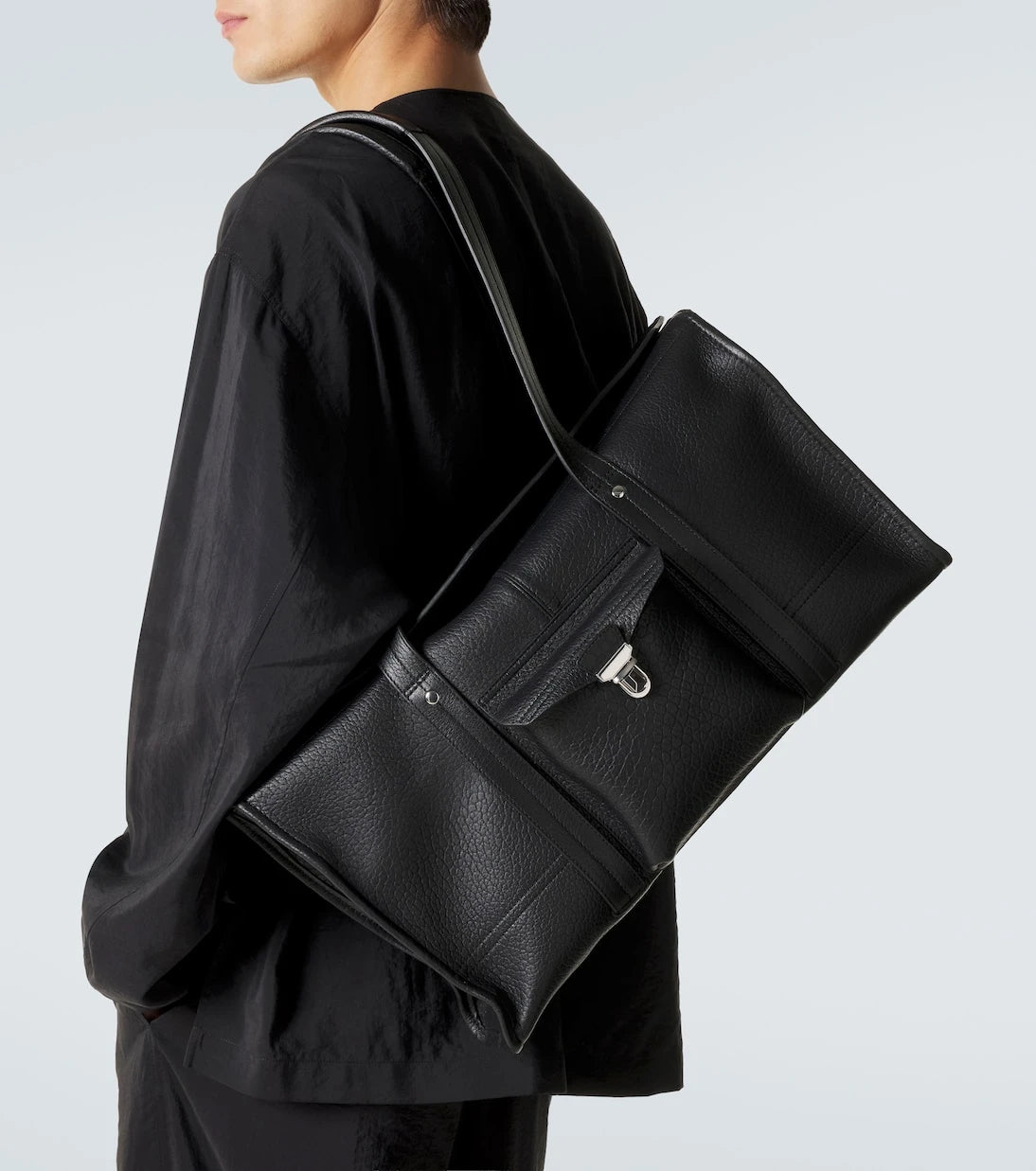 Lemaire - Soft Gear leather tote bag