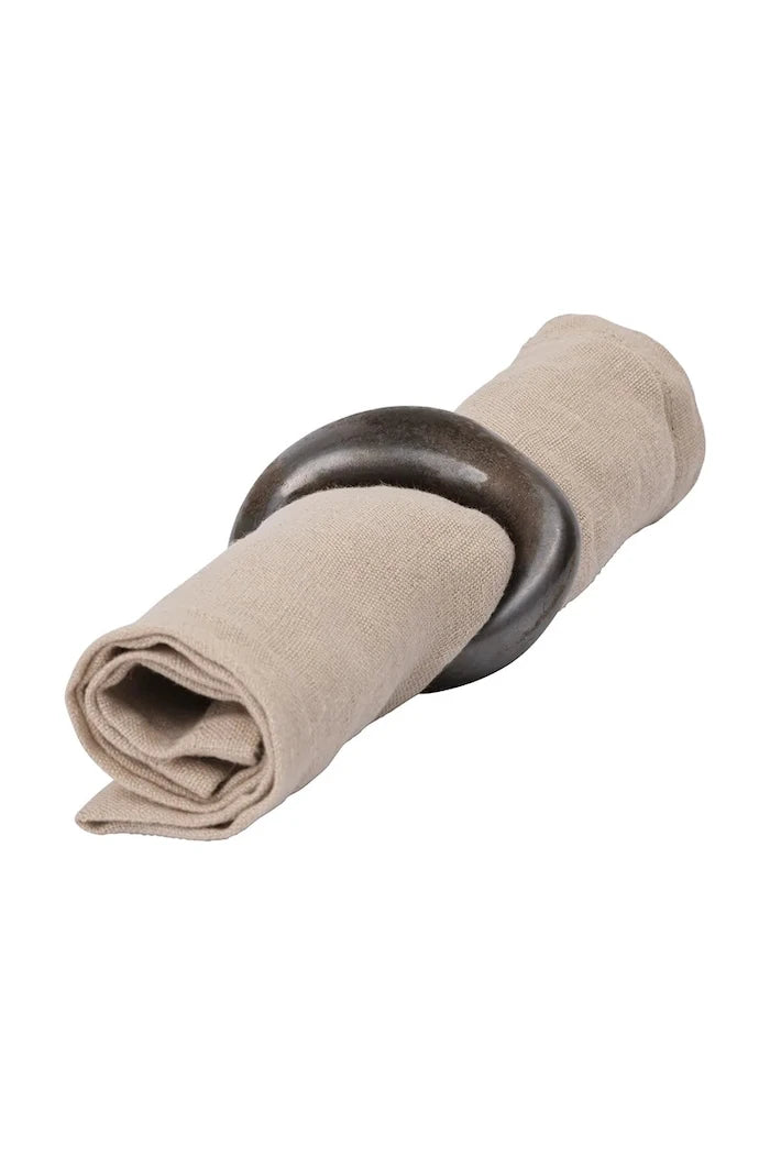 Ferm Living porselen peçete halkaları 2,1 x 7,2 x 6,5 cm