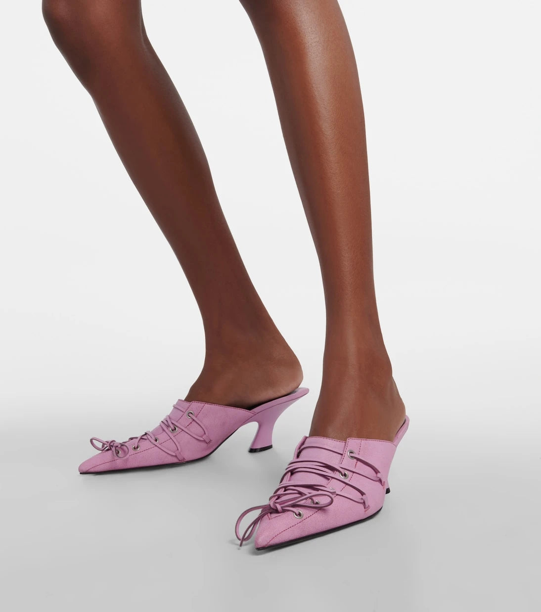Acne Studios - بغال جلدية برباط