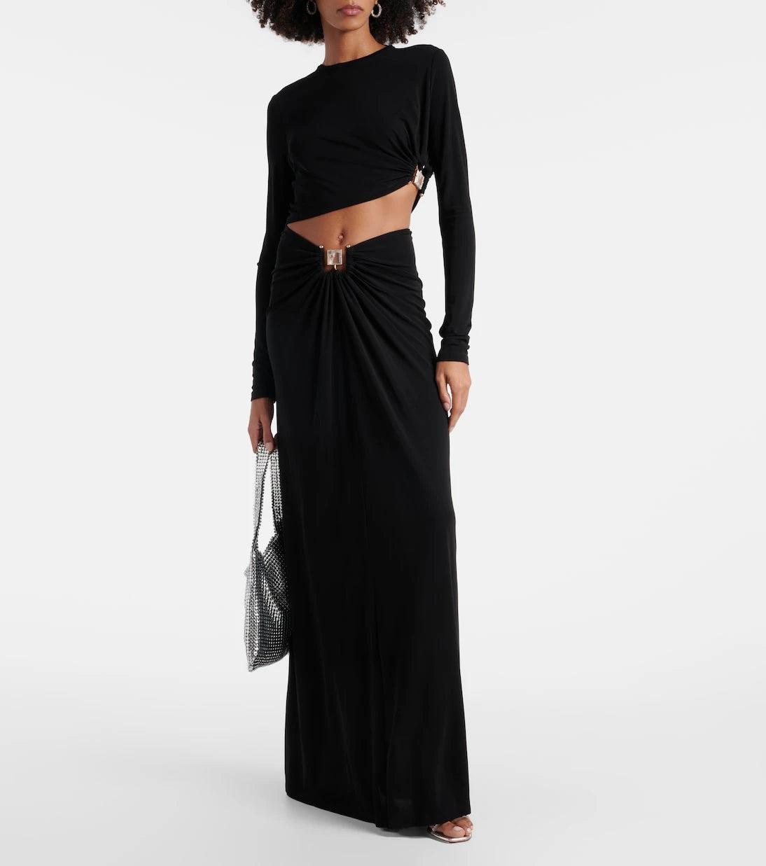 Christopher Esber - Bezel Quartz maxi skirt