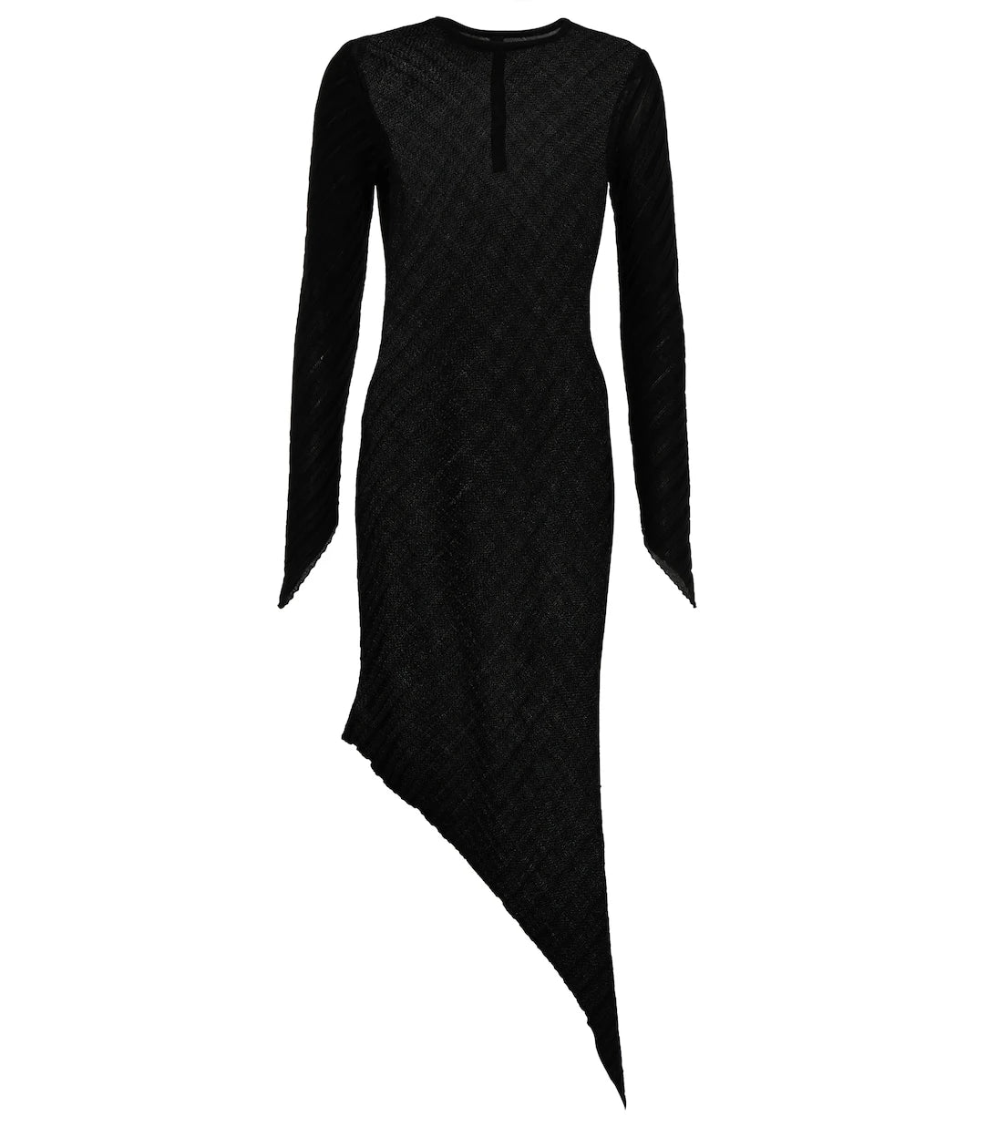 Petar Petrov - Agus silk ribbed-knit midi dress