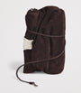 Suede Cuff Clutch Bag