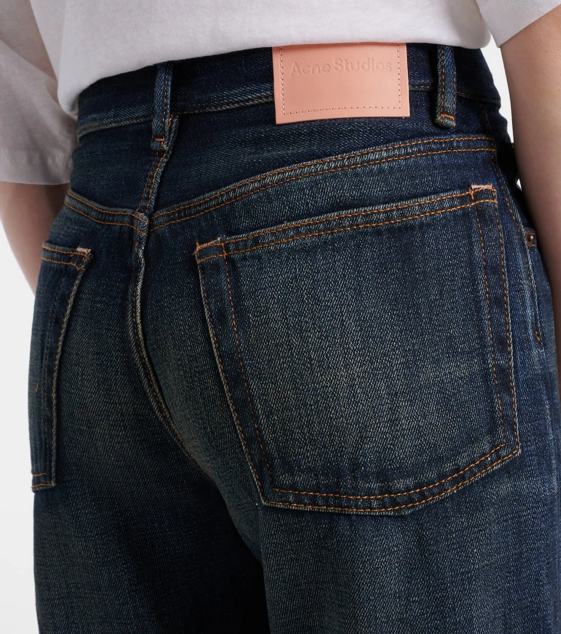 Acne Studios - Acne Studios بنطلون جينز يويوجي 2021F بقصة واسعة