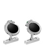 White Gold, Diamond and Emerald Panthère de Cartier Cufflinks