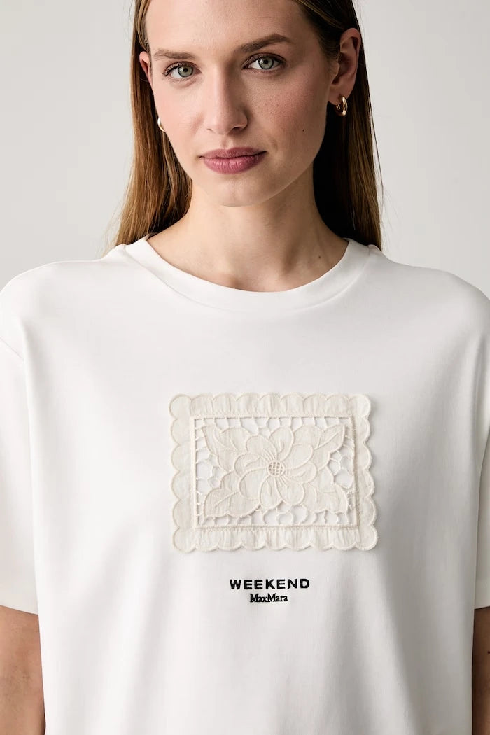 Weekend Max Mara тениска дамска от памук WKDSALA