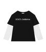 Dolce & Gabbana Kids Long-Sleece Logo Print T-Shirt (2-6 Years)