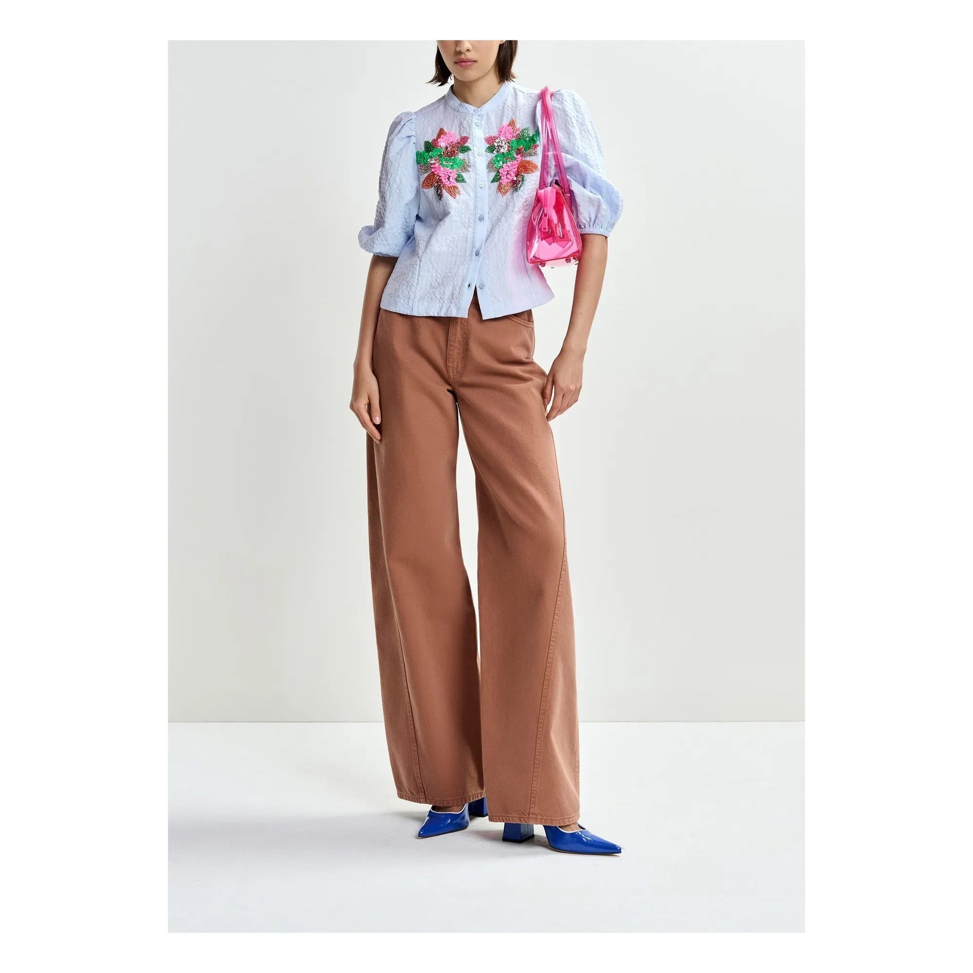 Essentiel Antwerp - Jaiden shirt | Light blue