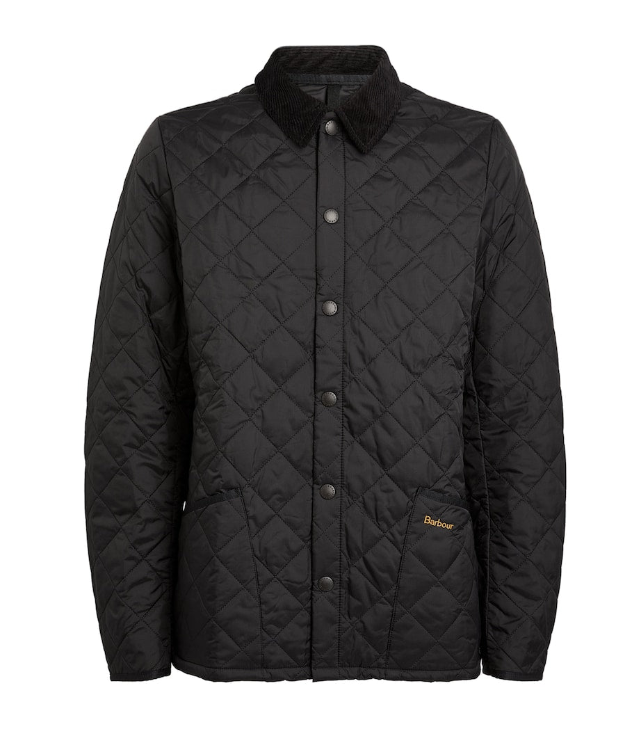 Barbour Black Heritage Liddesdale Quilted Jacket