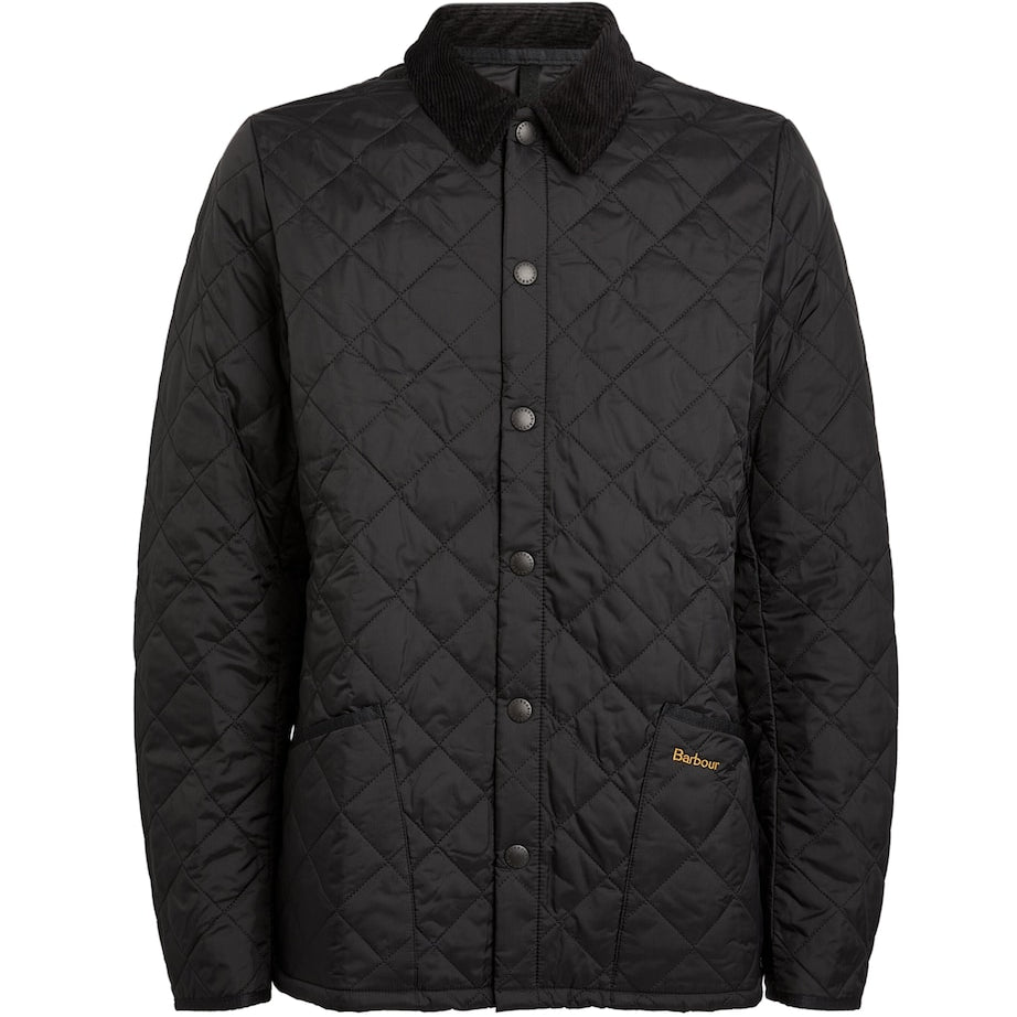 Barbour Black Heritage Liddesdale Quilted Jacket