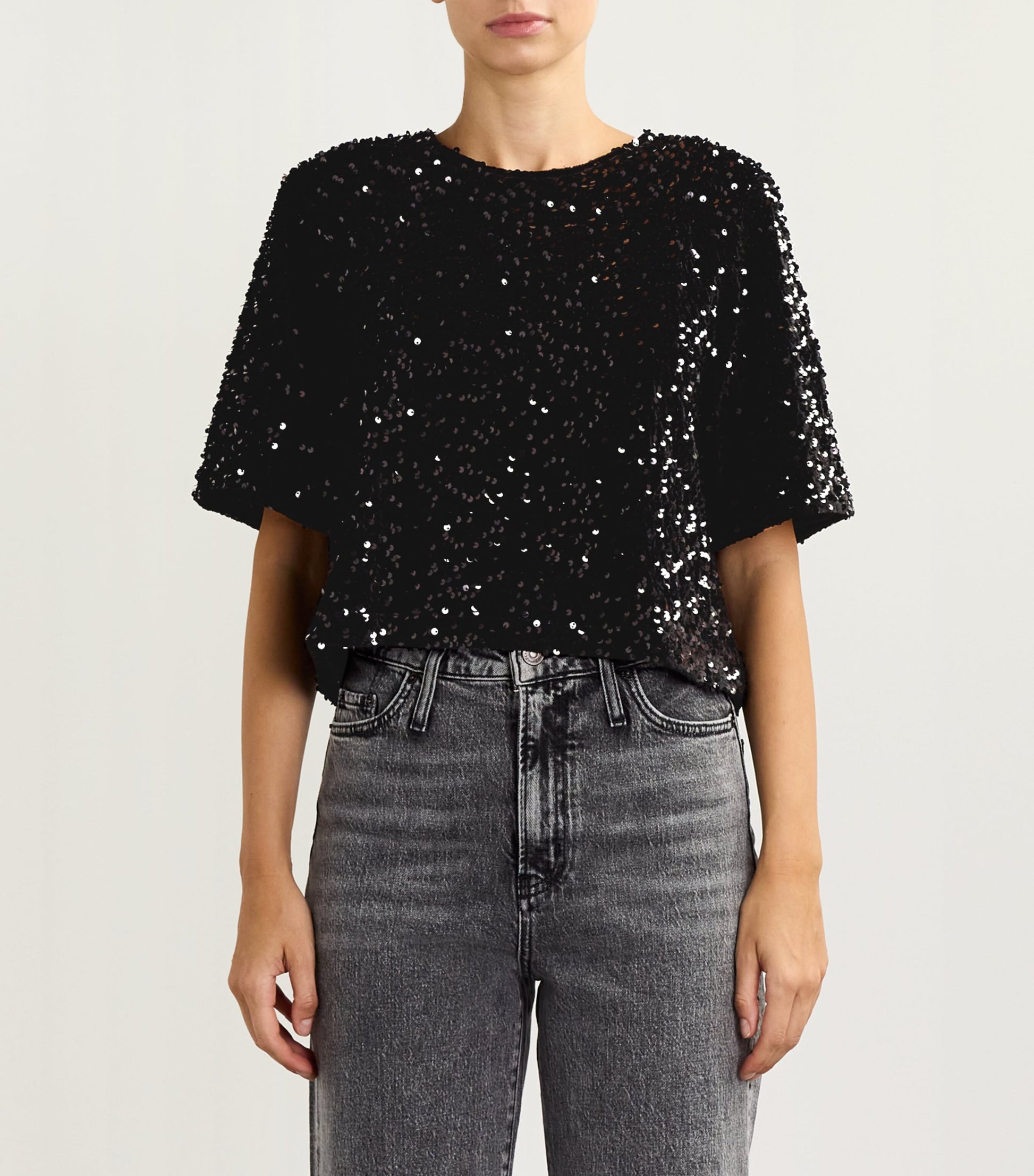 Velvet Embellished Top