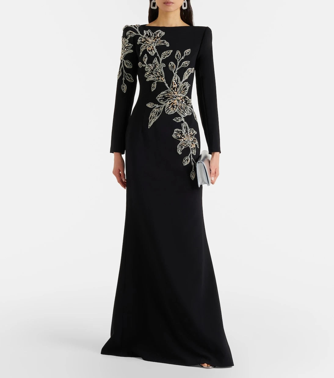 Jenny Packham - فستان Slipper Orchid مزين بالترتر