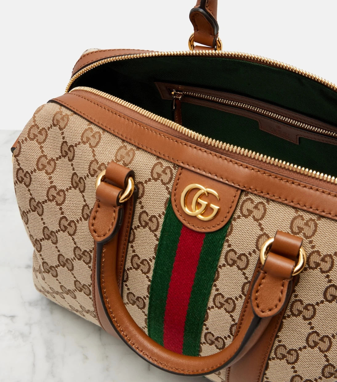 Gucci - حقيبة توتس أوفيديا متوسطة GG