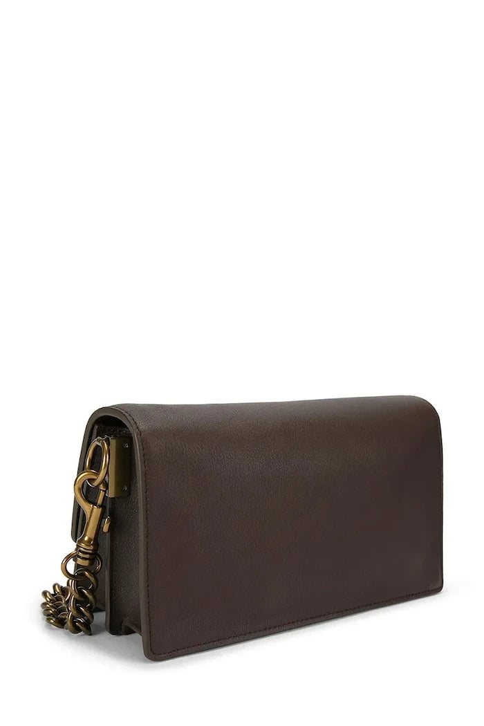 Kurt Geiger London Sloane Soft Shoulder Bag Kadın Deri Crossbody Çanta