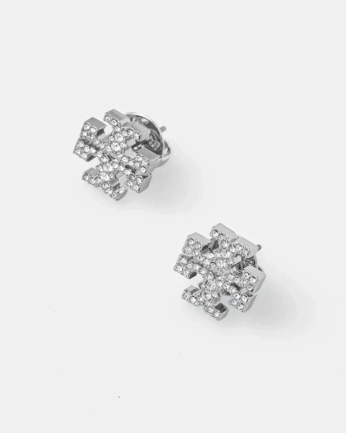 Tory Burch Kira Pave Stud Küpeler