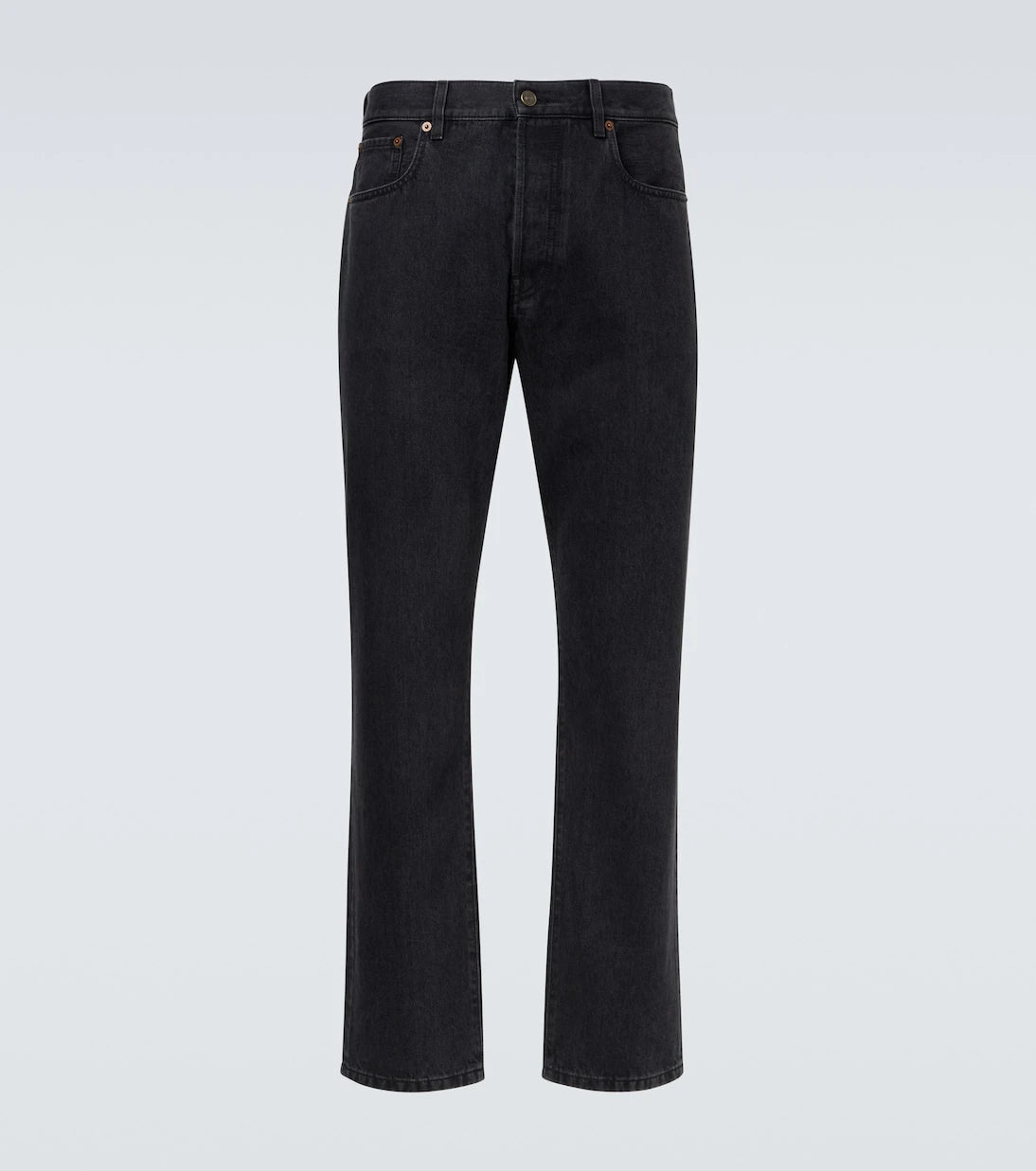 Valentino - Mid-rise straight jeans