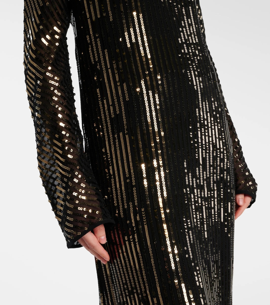Johanna Ortiz - Sequined silk gown