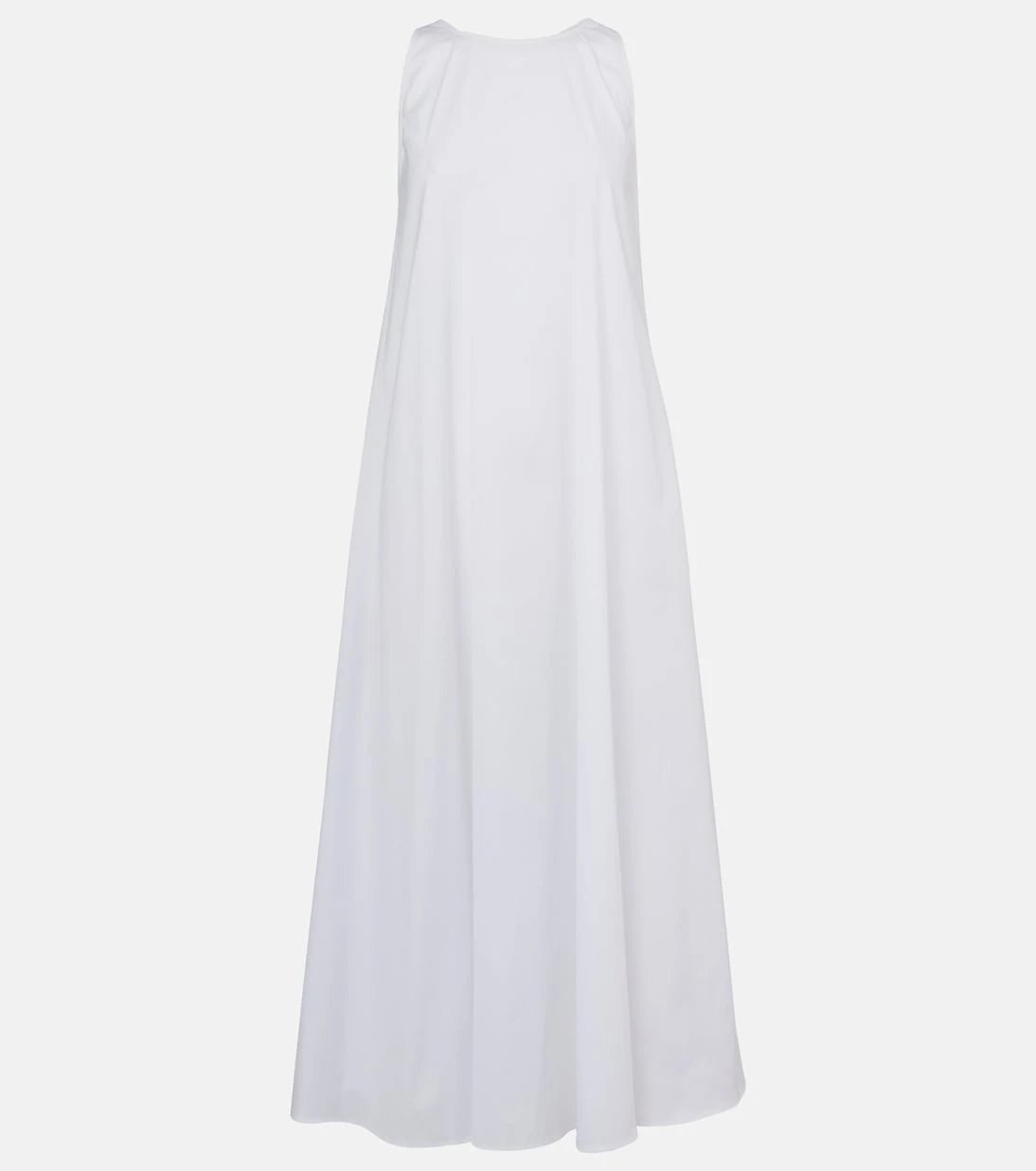 Max Mara - Romea cotton-blend poplin maxi dress