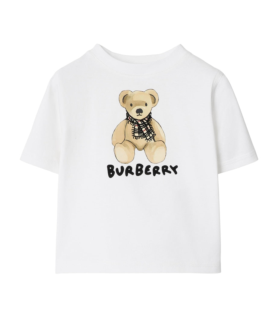 Burberry Kids Cotton Thomas Bear T-Shirt (6-24 Months)