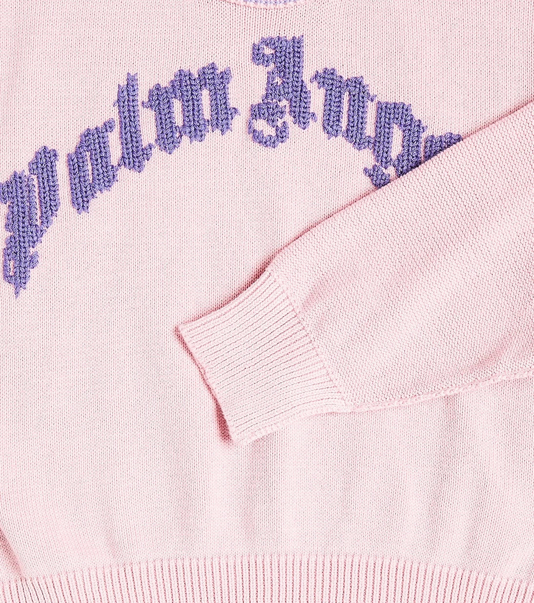 Palm Angels Kids - سويت شيرت قطني بشعار العلامة