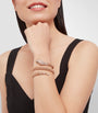 Rose Gold and Diamond Serpenti Pallini Cuff Bracelet