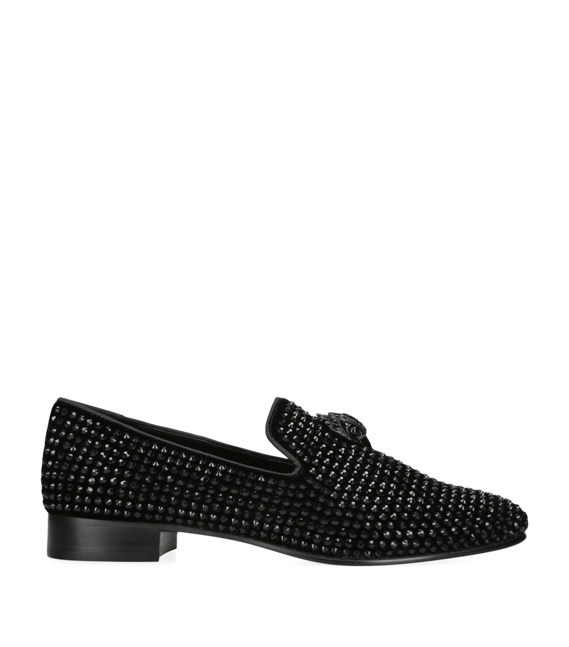 Embellished Ace Stud Loafers