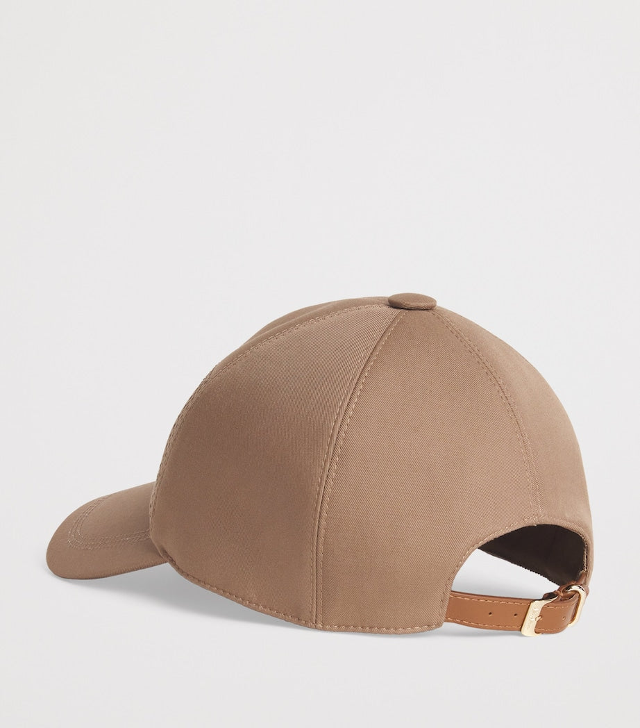 Green Cotton Baseball Cap