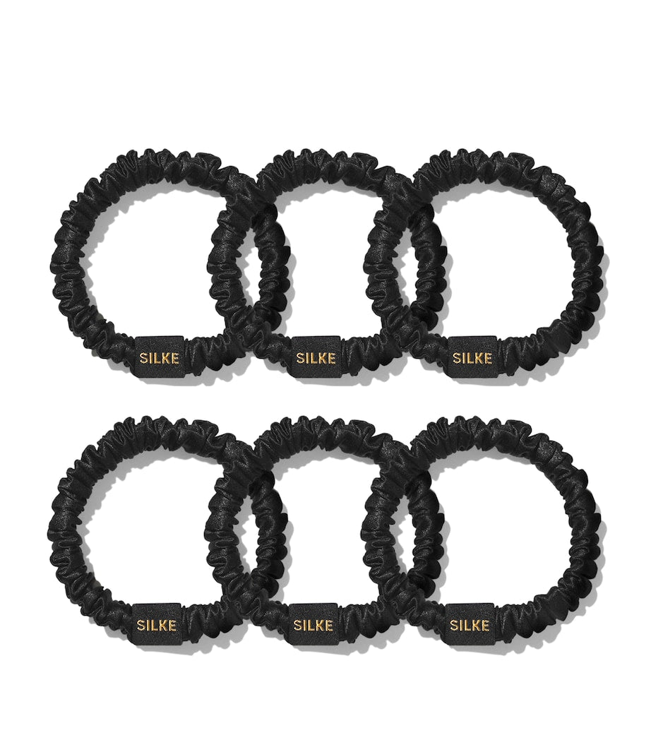 Mulberry Silk Hair Ties (Set of 6)