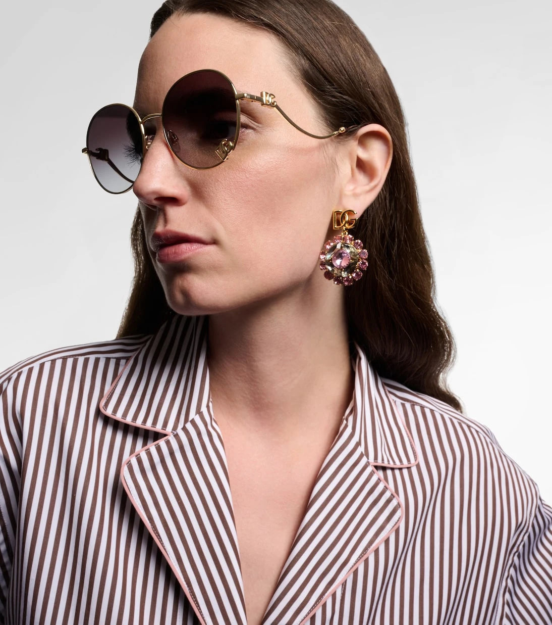 Dolce&Gabbana - DG Filo round sunglasses