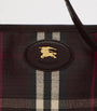 Burberry Brown Medium Canvas Highlands Tote Bag