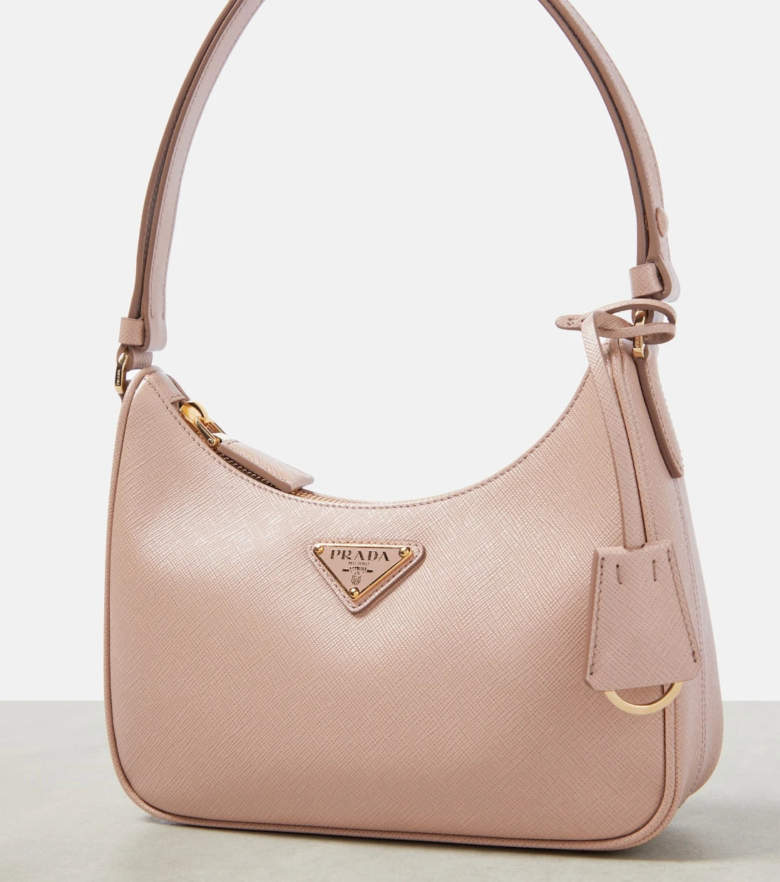 Prada - Re-Edition Mini leather shoulder bag