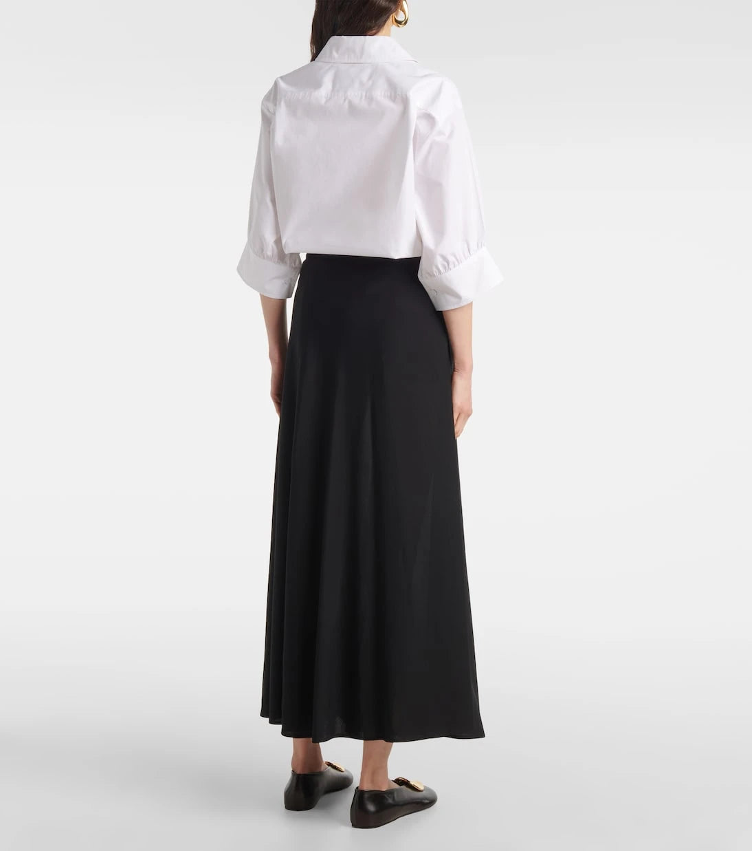 Jil Sander - Pleated midi skirt
