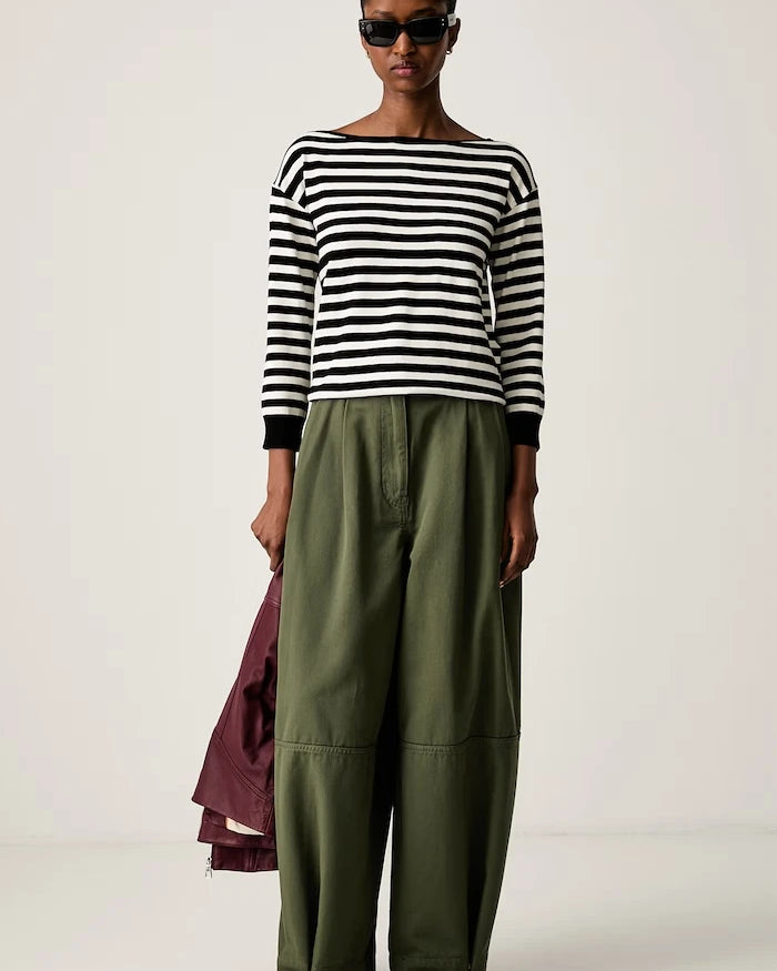 Weekend Max Mara kadın pamuk pantolon WKDBACCA