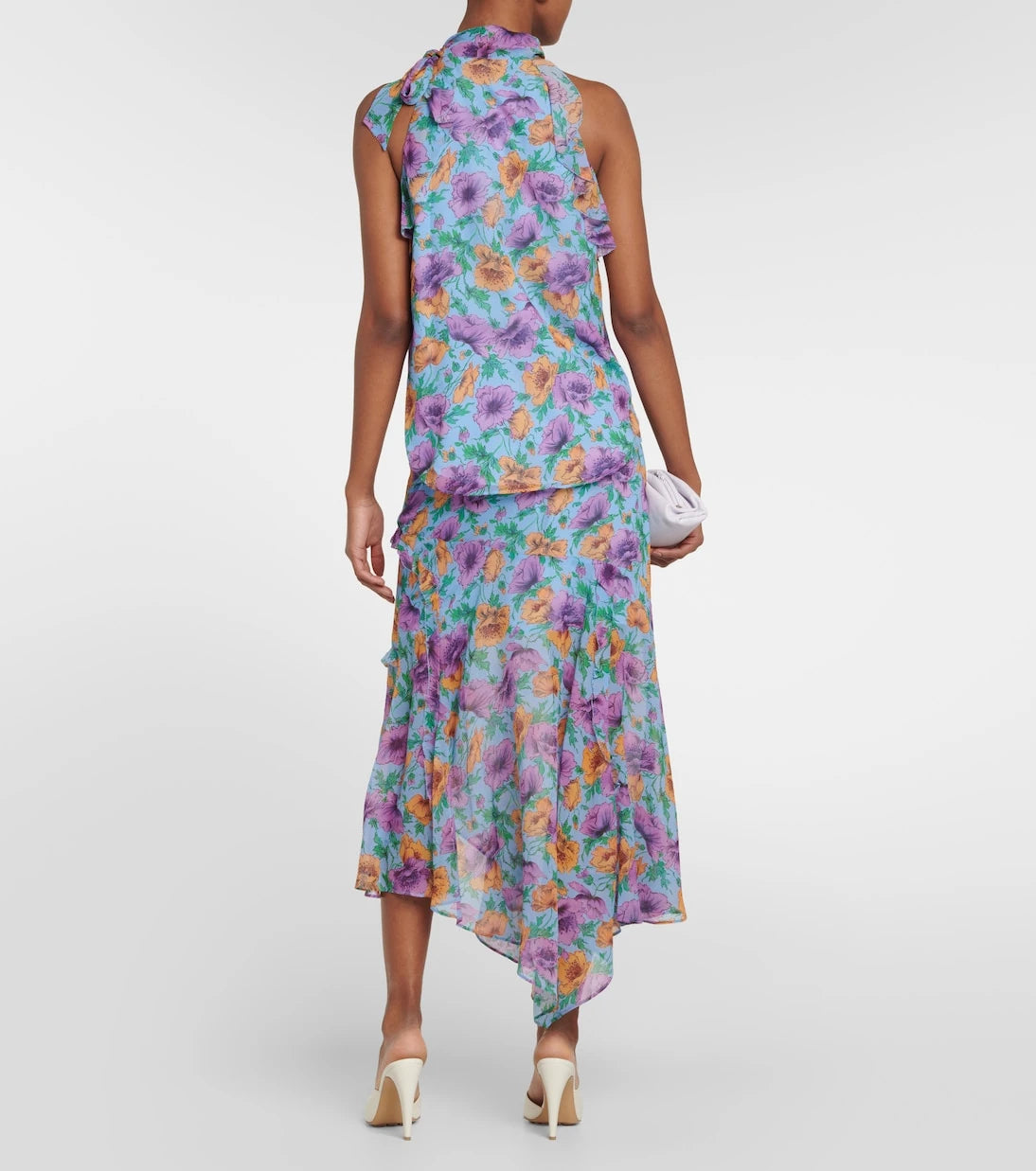 Veronica Beard - Dali floral silk top