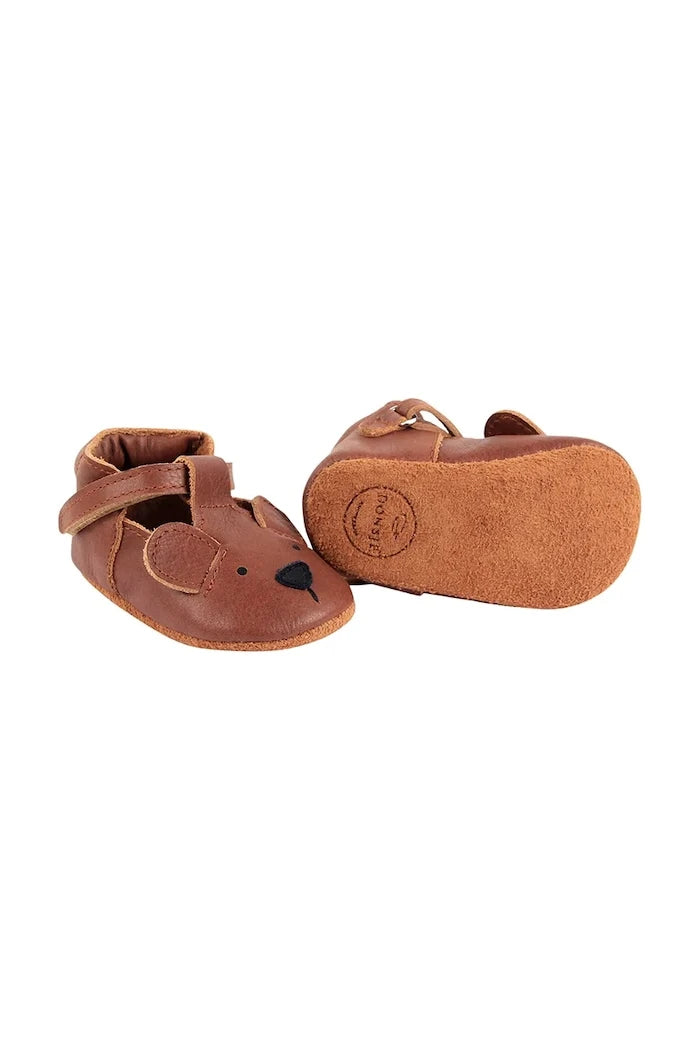 Donsje Spark Classic Shoes Bear Bebek Deri Ayakkabı