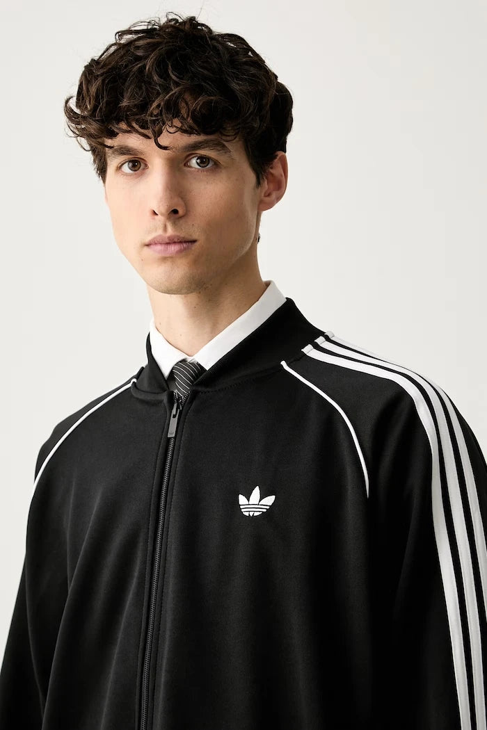 adidas Originals fermuarlı erkek sweatshirt Adicolor Classic