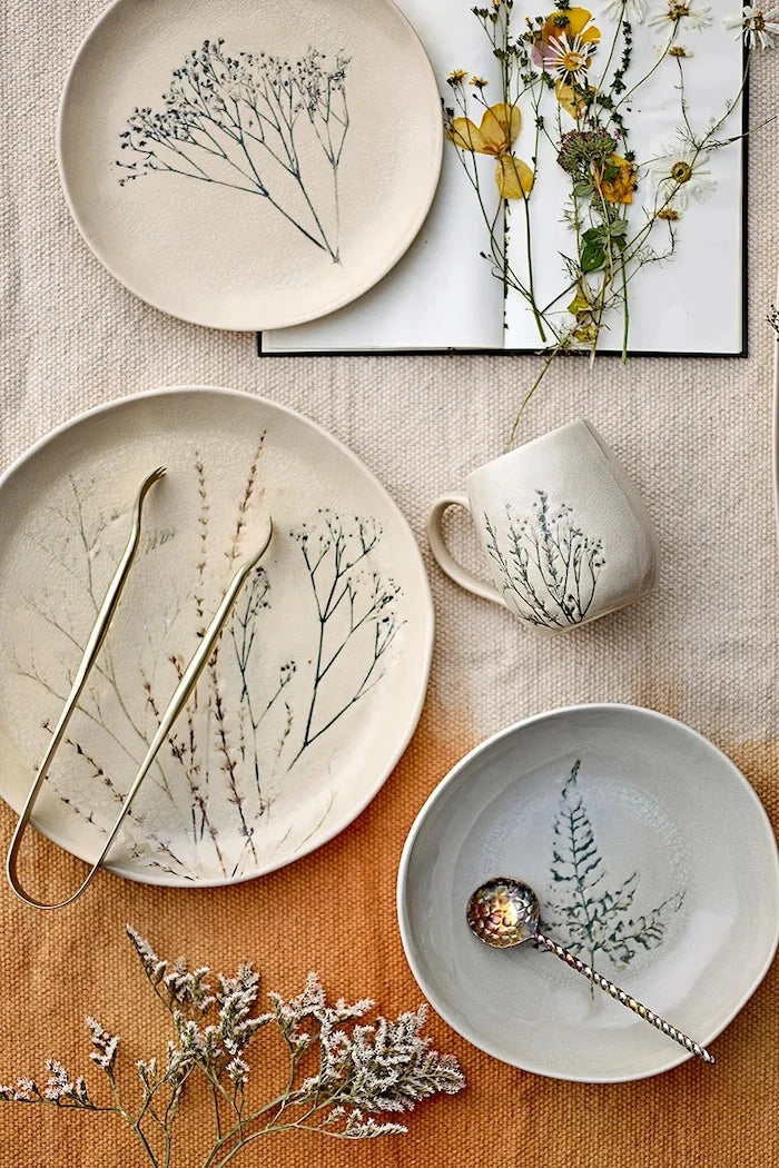 Bloomingville Bea 21 cm Derin Tabak Takımı (4 Parça)