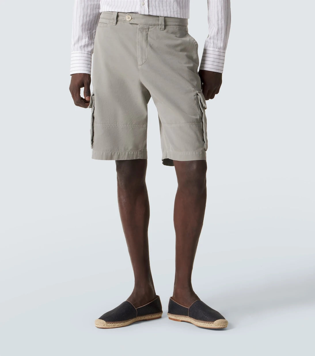 Brunello Cucinelli - Cotton cargo shorts