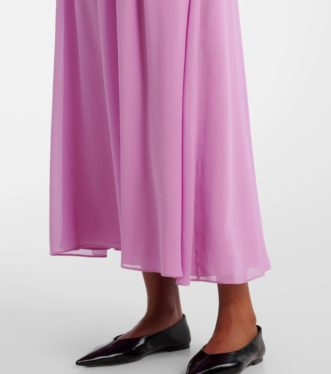 Max Mara - Pineta silk georgette maxi dress