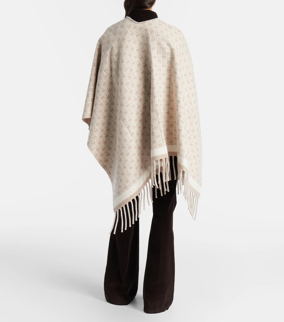 Ferragamo - Gancini virgin wool shawl