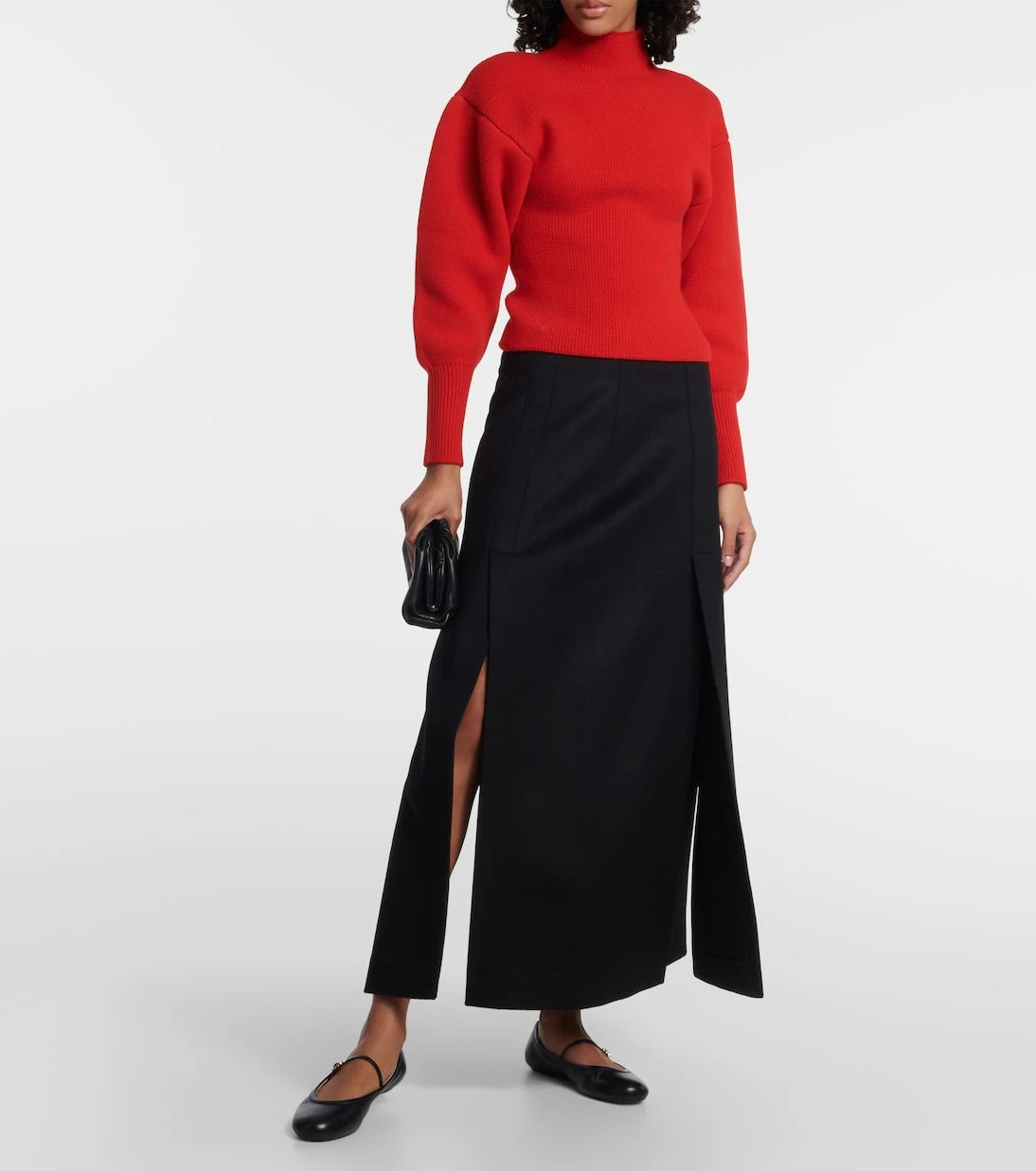 Gianvito Rossi - Carla leather Mary Jane ballet flats
