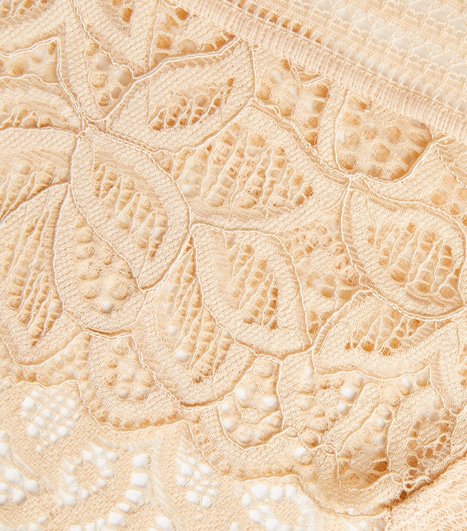 Wacoal Nude Lace Raffine Tanga