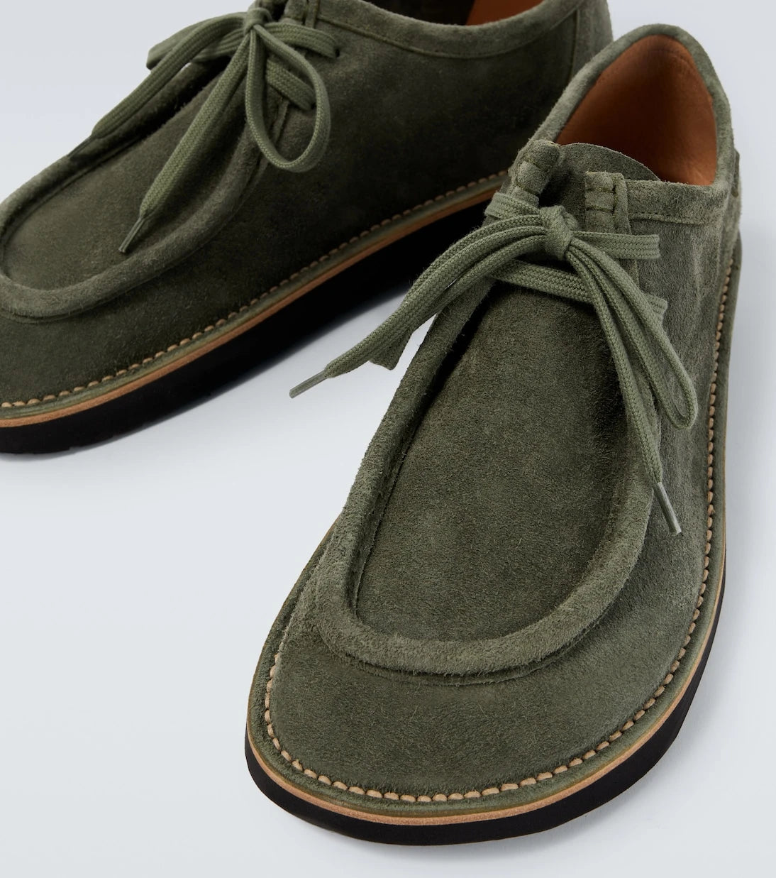 Loewe - Faro suede boat shoes
