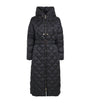 Max Mara Black The Cube Quilted Down Parka Coat