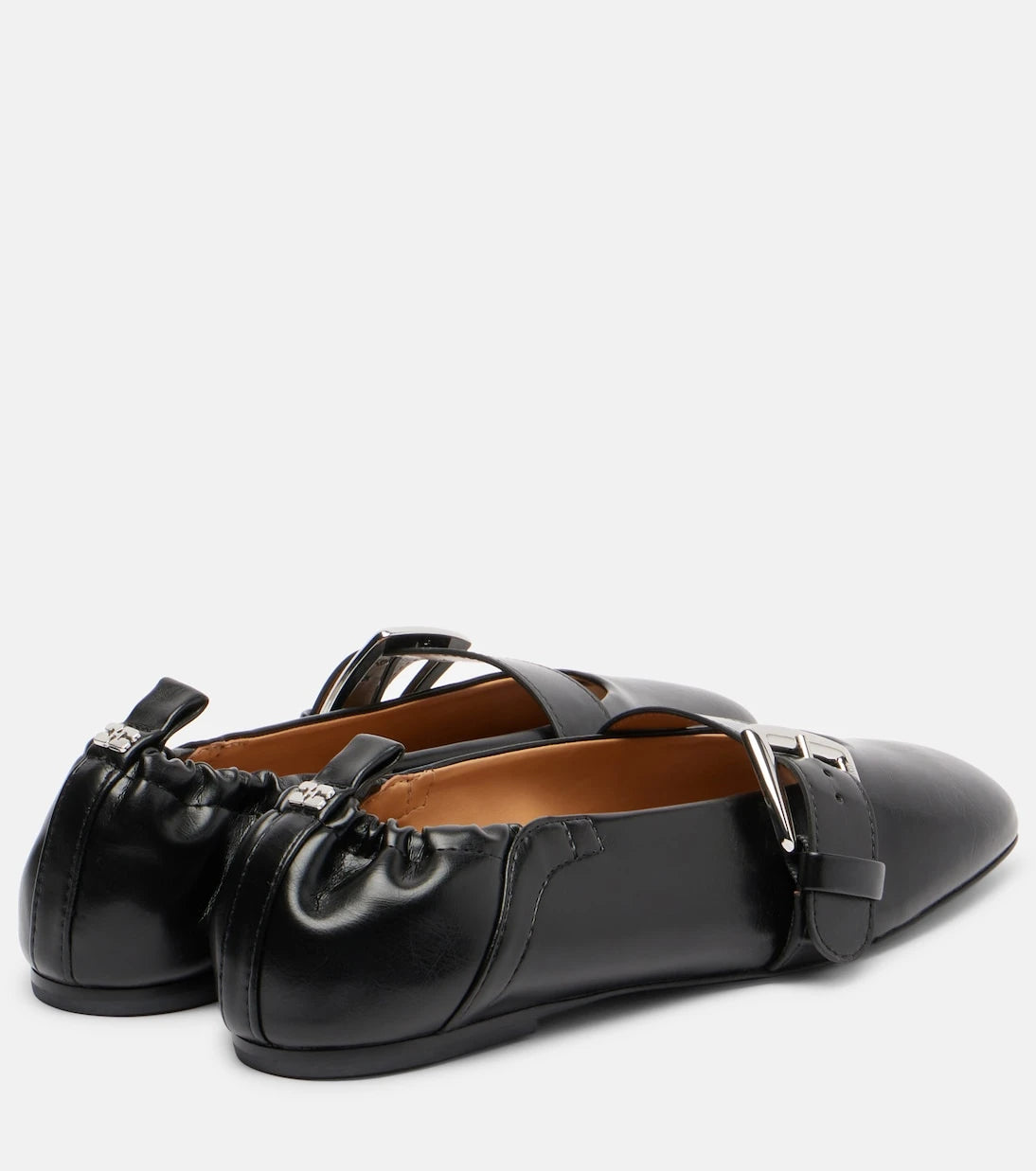 Ganni - Butterfly Mary Jane flats