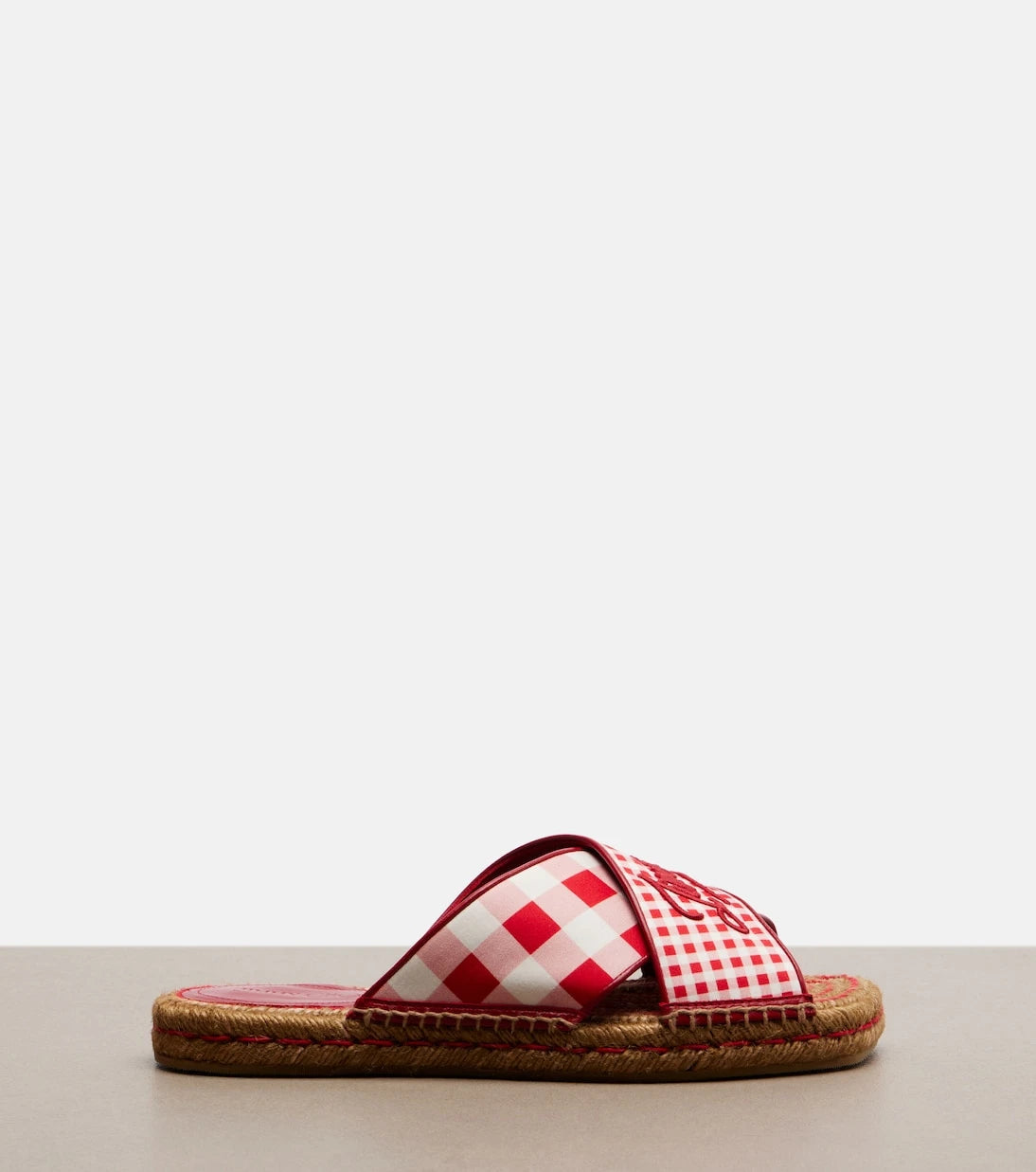 Jimmy Choo - Aciel checked espadrille sandals