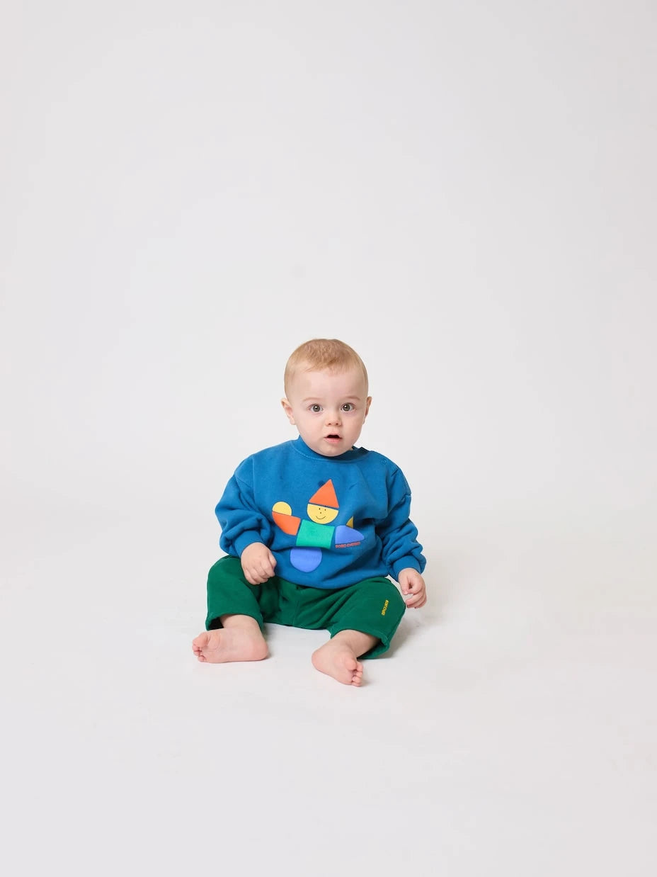 Bobo Choses - Baby printed cotton sweatshirt and sweatpants set