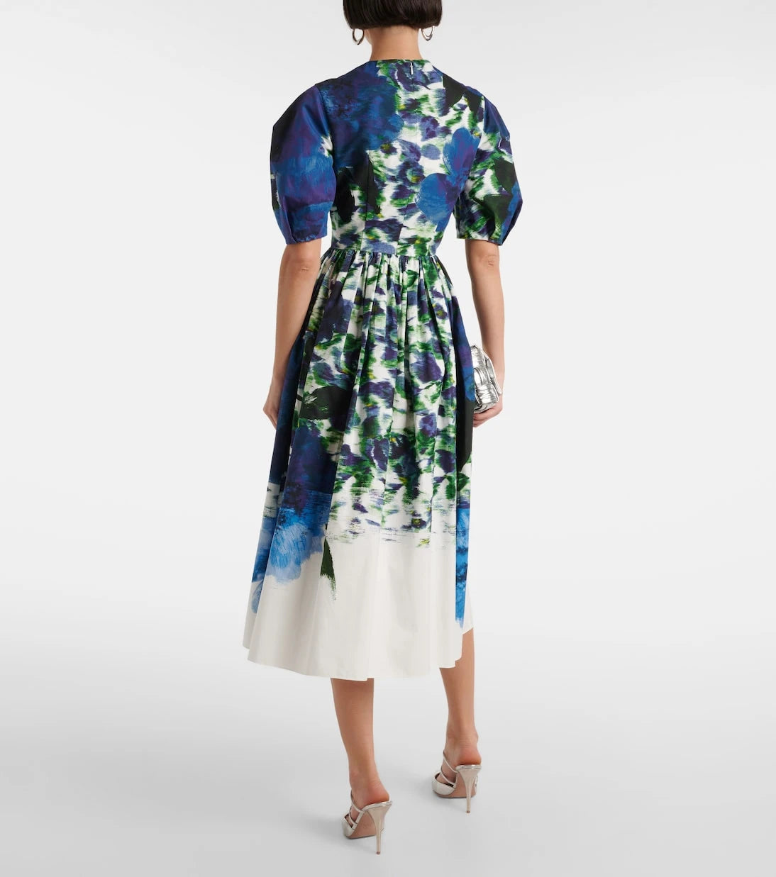 Erdem - Floral cotton midi dress