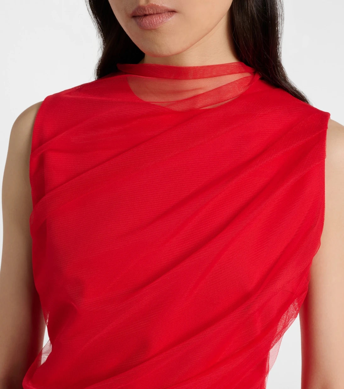 Dorothee Schumacher - Draped tulle top