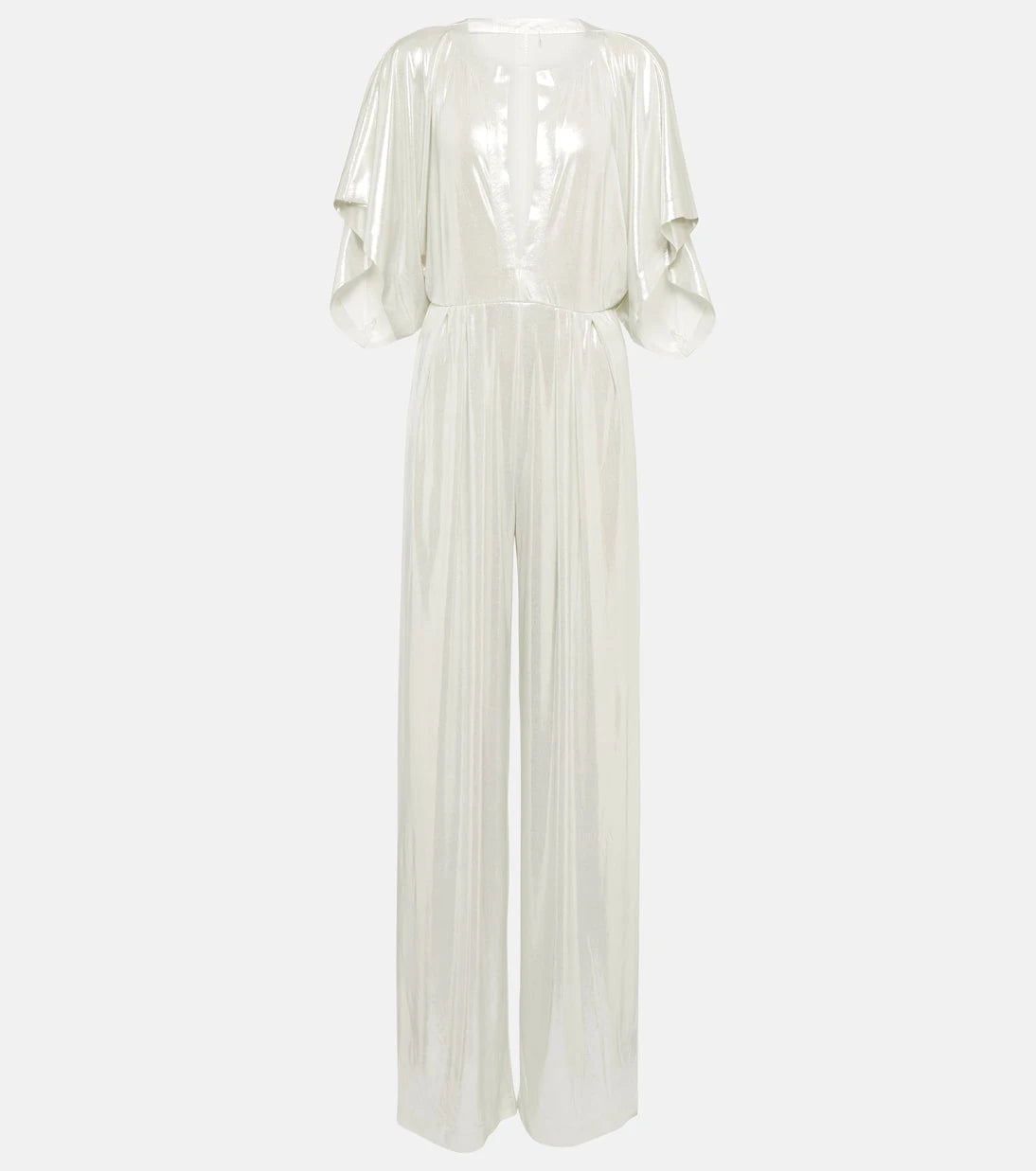 Norma Kamali - Rectangle metallic jumpsuit