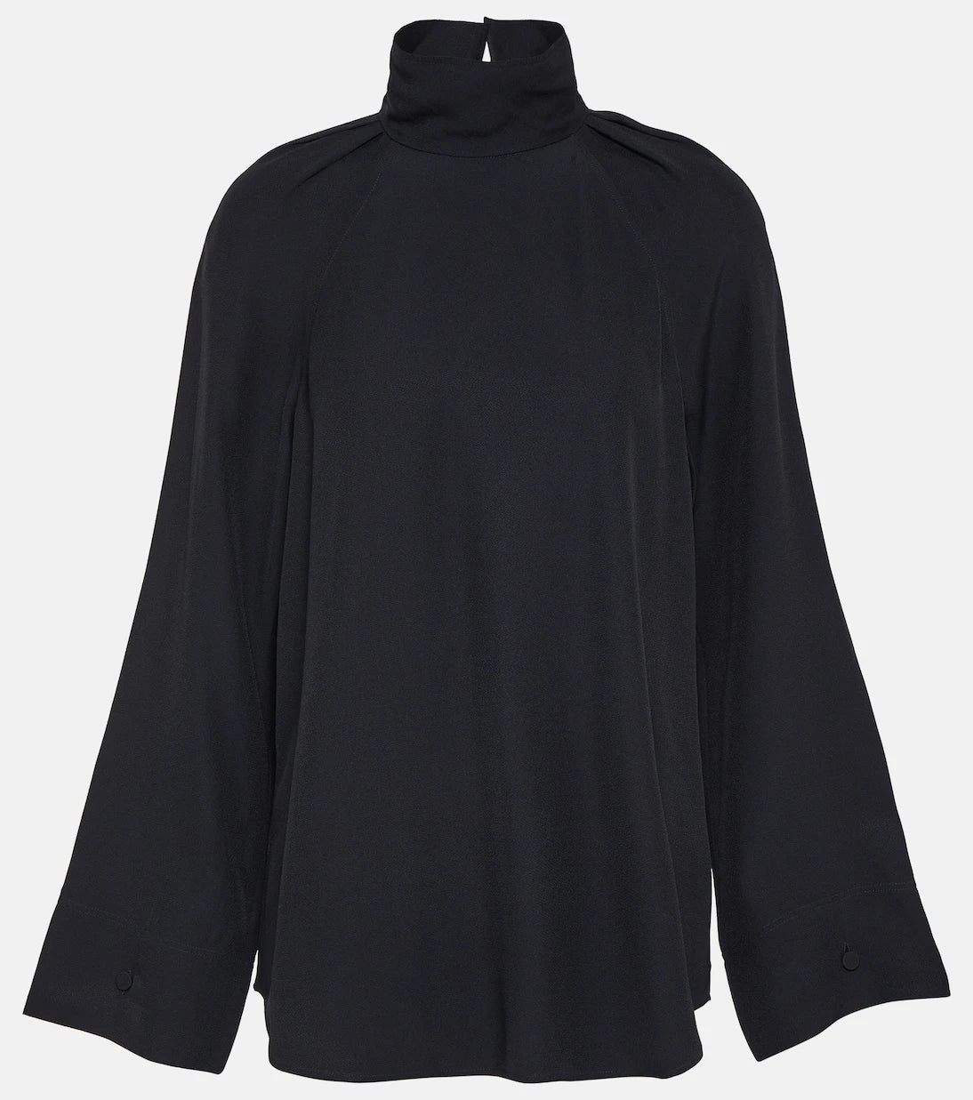 Toteme - High-neck satin blouse